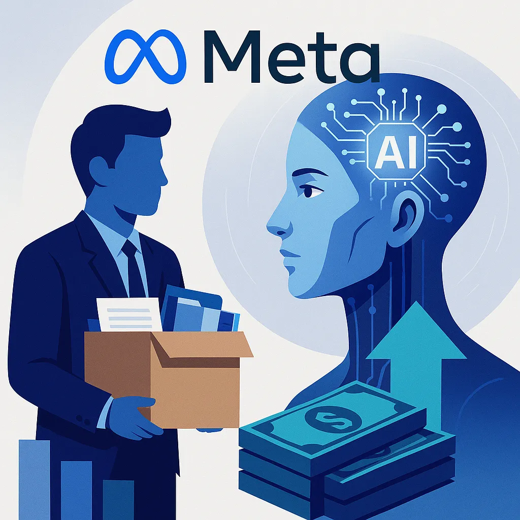 Meta Bets Big on AI: Fewer Staff, Bigger Budgets